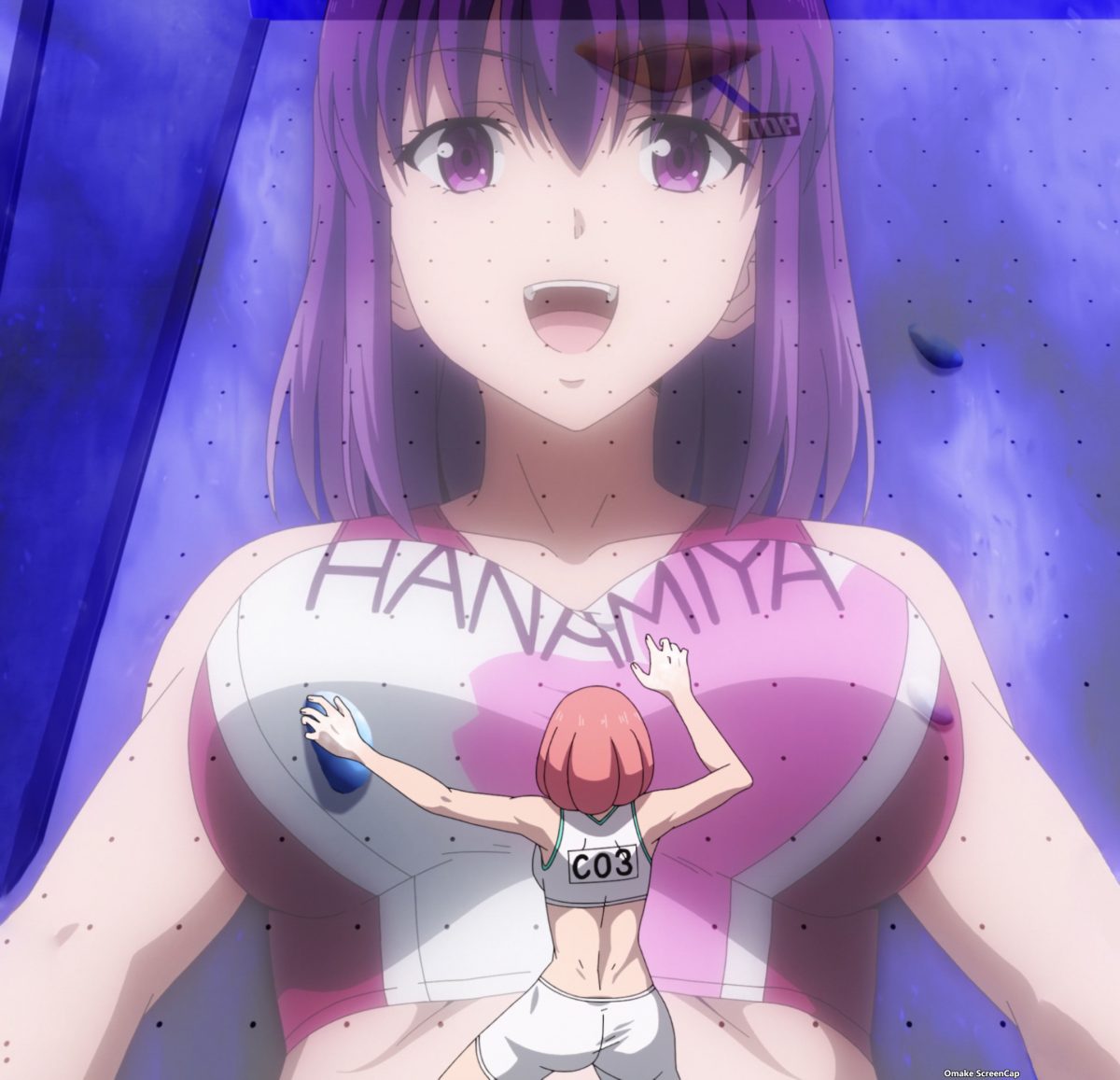 Iwa Kakeru! Sport Climbing Girls Episode 6 Kurea Climbs Konomi Wall