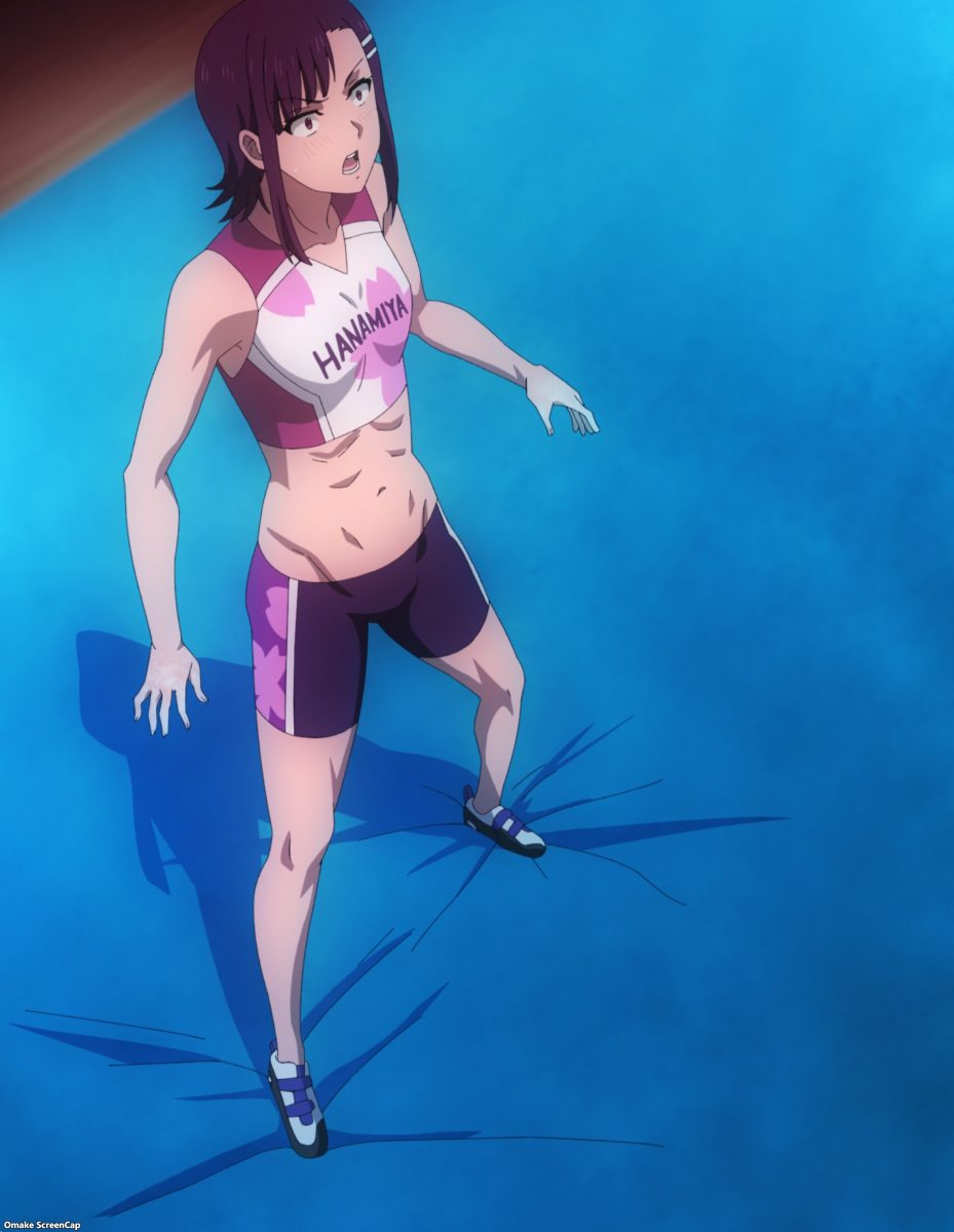 Iwa Kakeru! Sport Climbing Girls Episode 7 Jun Lands On Mat