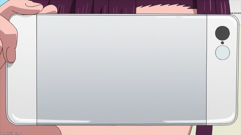 Iwa Kakeru! Sport Climbing Girls Episode 7 Jun Looks At Phone