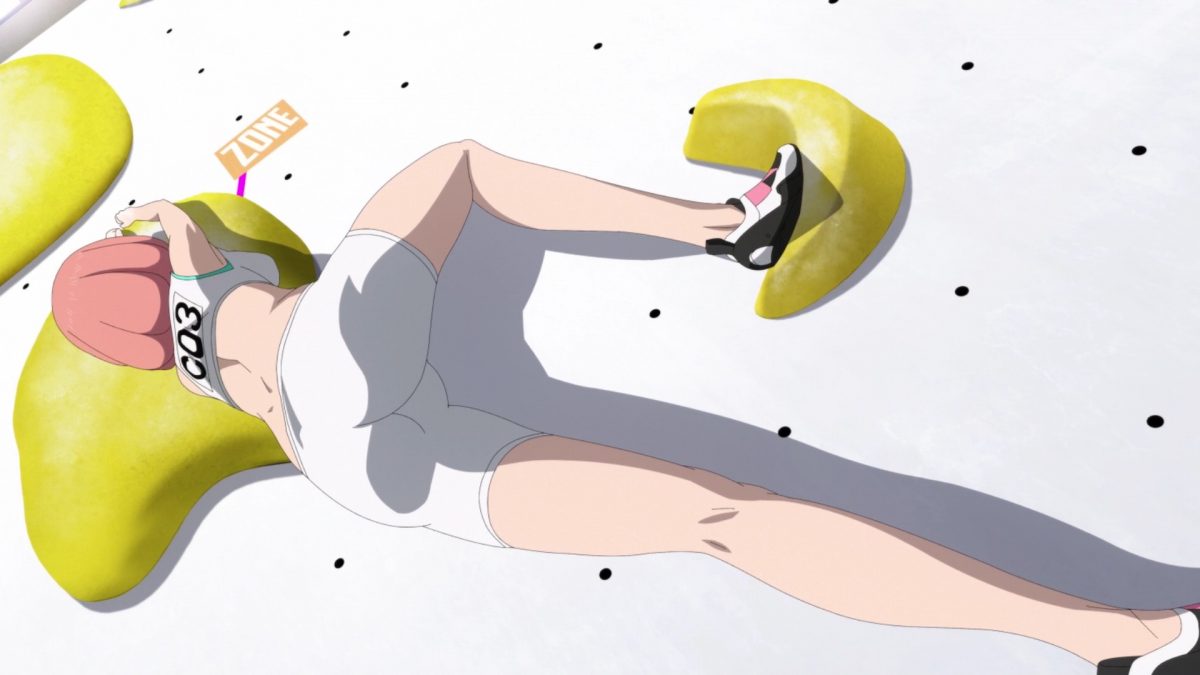 Iwa Kakeru! Sport Climbing Girls Episode 7 Kurea Reaches Zone