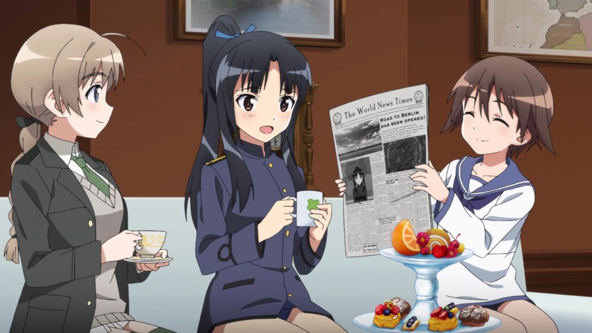 Strike Witches Road To Berlin Episode 10 Shizuka Appreciates Attention