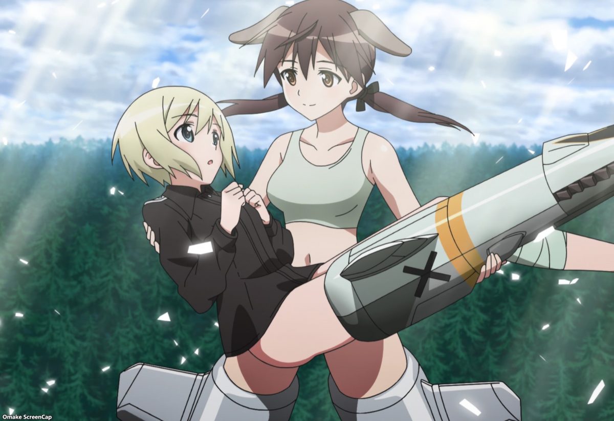 Strike Witches Road To Berlin Episode 6 Trude Carries Erica
