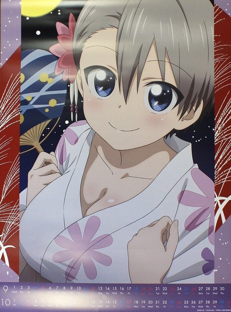 Uzaki Chan Wa Asobitai 2021 Anime Calendar Calendar 6
