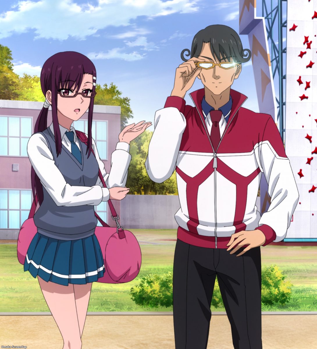 Iwa Kakeru! Sport Climbing Girls Episode 10 Jun Presents Coach Nakata