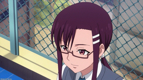 Iwa Kakeru! Sport Climbing Girls Episode 10 Jun Smiles Catches Herself