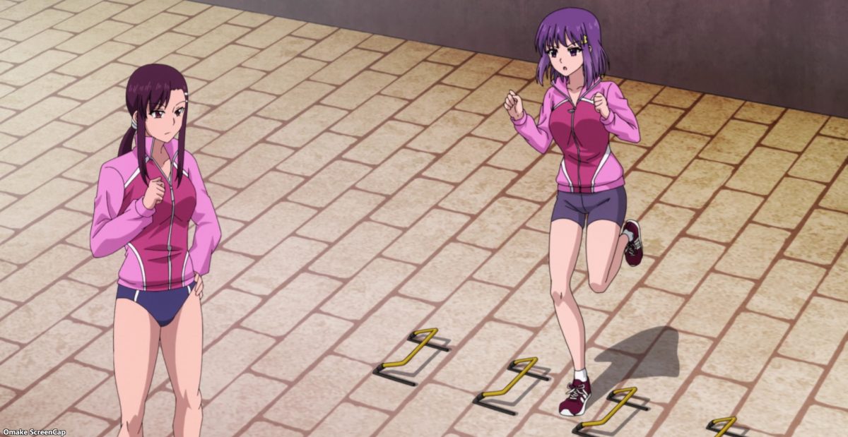 Iwa Kakeru! Sport Climbing Girls Episode 10 Konomi Does Hurdle Drills