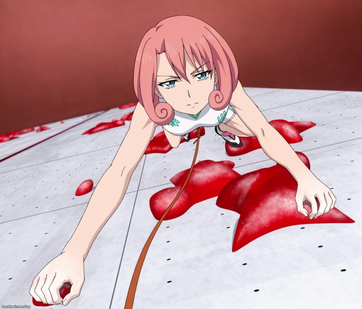 Iwa Kakeru! Sport Climbing Girls Episode 10 Kurea Climbs Speed Wall