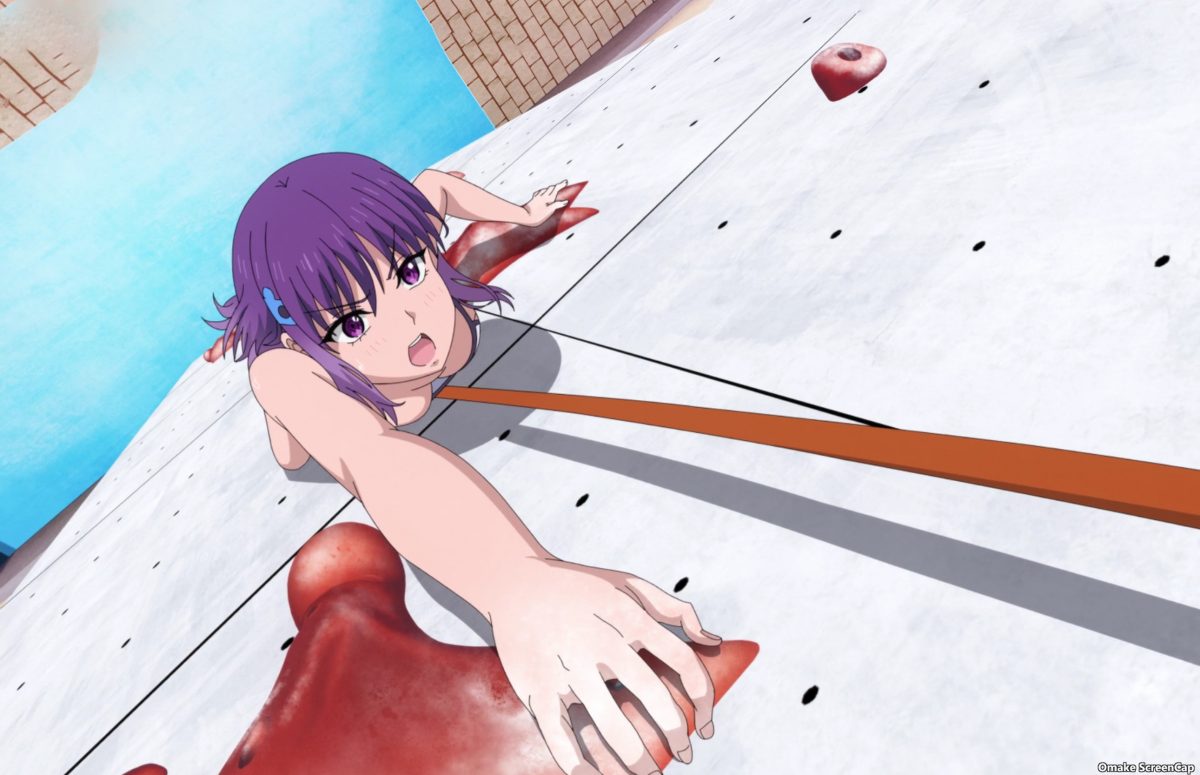 Iwa Kakeru! Sport Climbing Girls Episode 11 Konomi Practices Speed Climbing