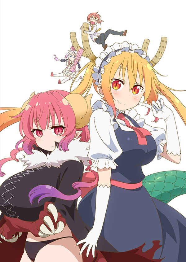 Miss Kobayashi Dragon Maid Second Season Key Visual 02