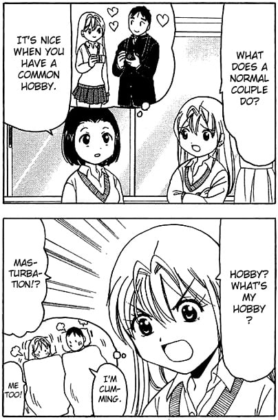 Yamada's First Time Manga Masturbation 