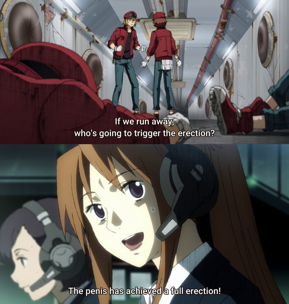 Cells At Work Black Erection Scene