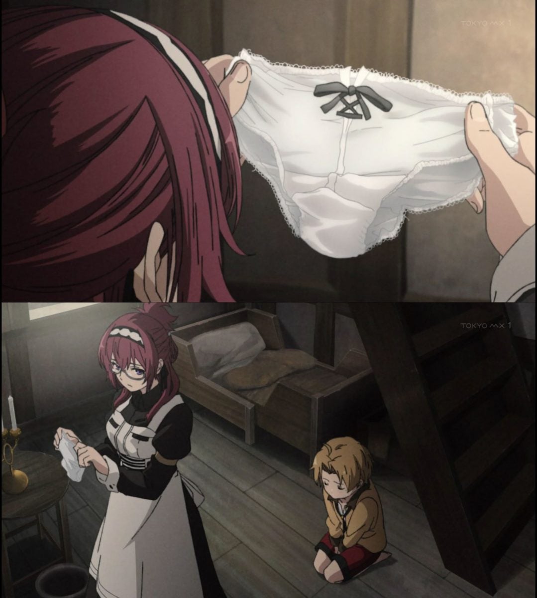 Rudy Gets Caught With Stolen Panties