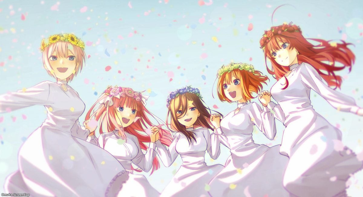Go Toubun No Hanayome S2 ED Nakano Quintuplets Frolic