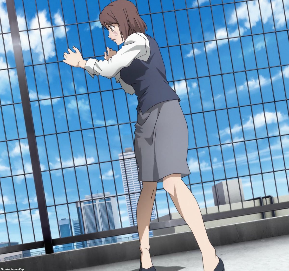 High Rise Invasion Episode 1 Office Lady Trapped On Rooftop