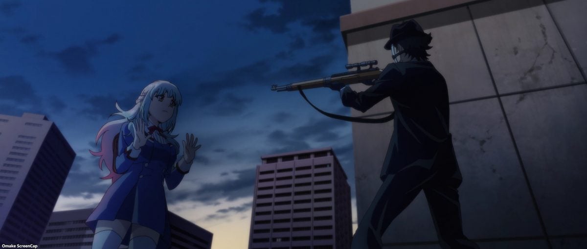 High Rise Invasion Episode 3 Sniper Mask Threatens Kind Girl