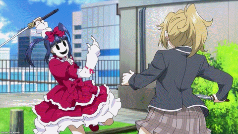 High Rise Invasion Episode 5 Ein Mask Fights Mayuko