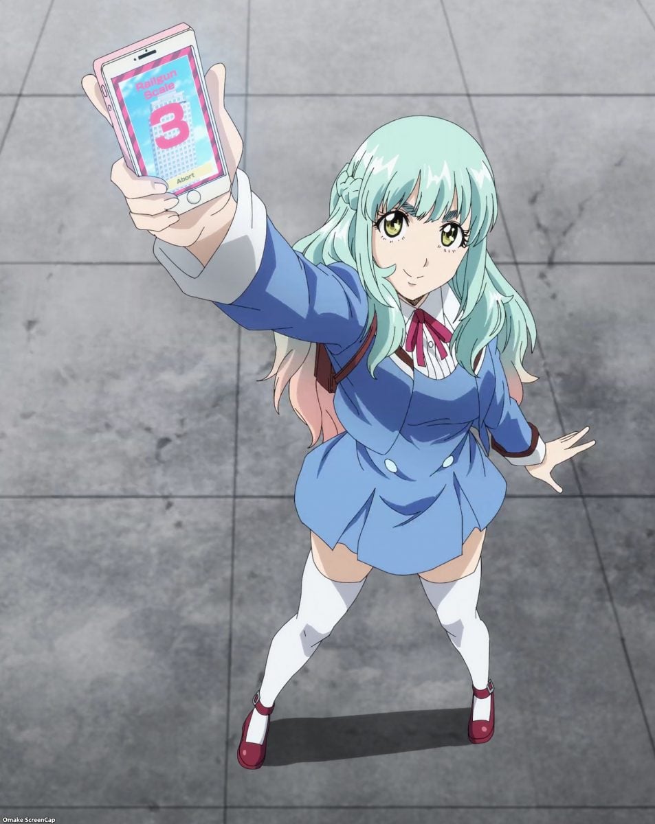 High Rise Invasion Episode 5 Kuon Raises Phone