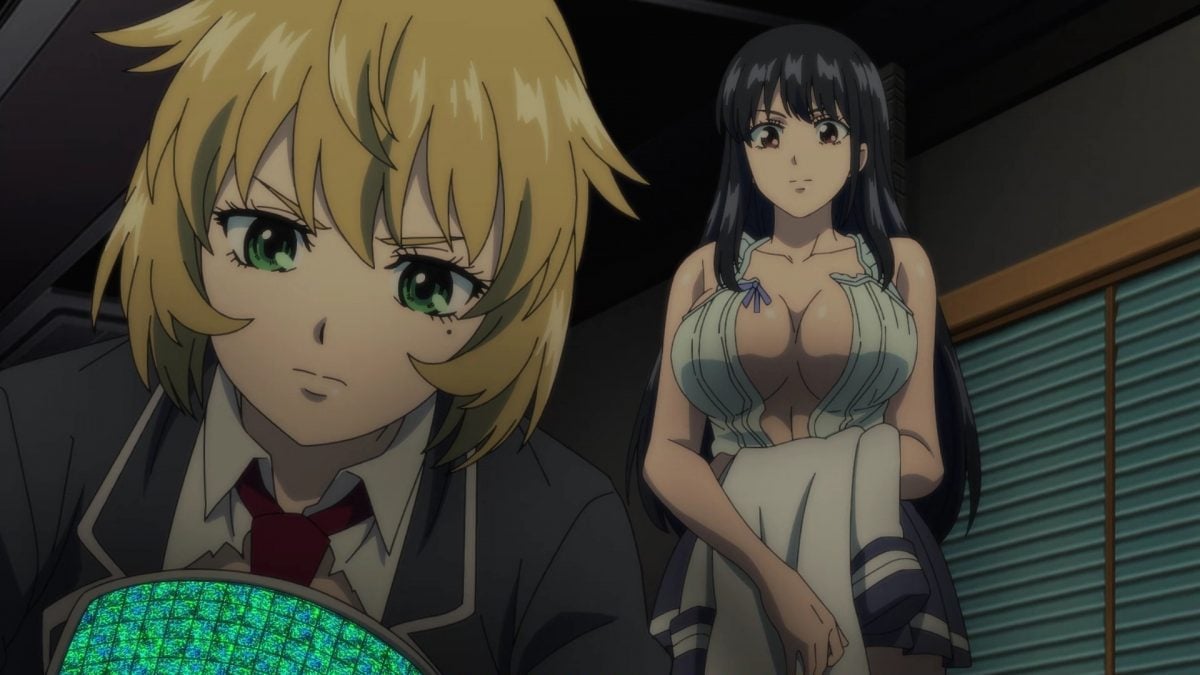 High Rise Invasion Episode 5 Yuri Mayuko Look At Rider Mask