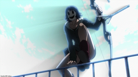 High Rise Invasion Episode 5 Yuri Shoots Zwei Mask Out Of The Sky