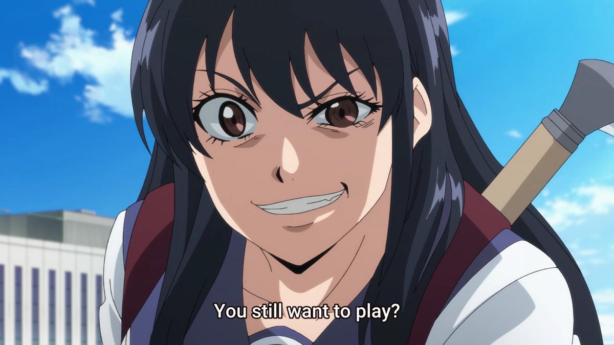 High Rise Invasion Episode 5 Yuri Threatens