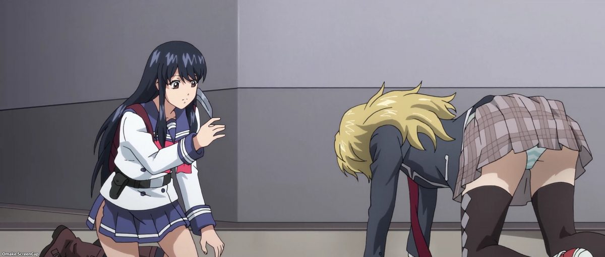 High Rise Invasion Episode 6 Mayuko Collapses In Front Of Yuri