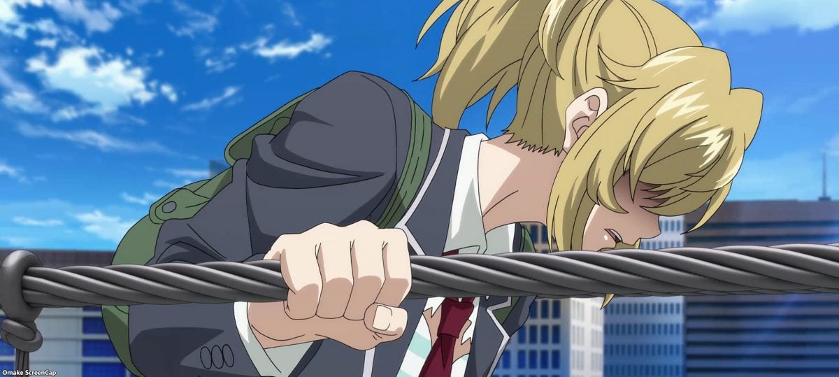 High Rise Invasion Episode 6 Mayuko Struggles On Bridge