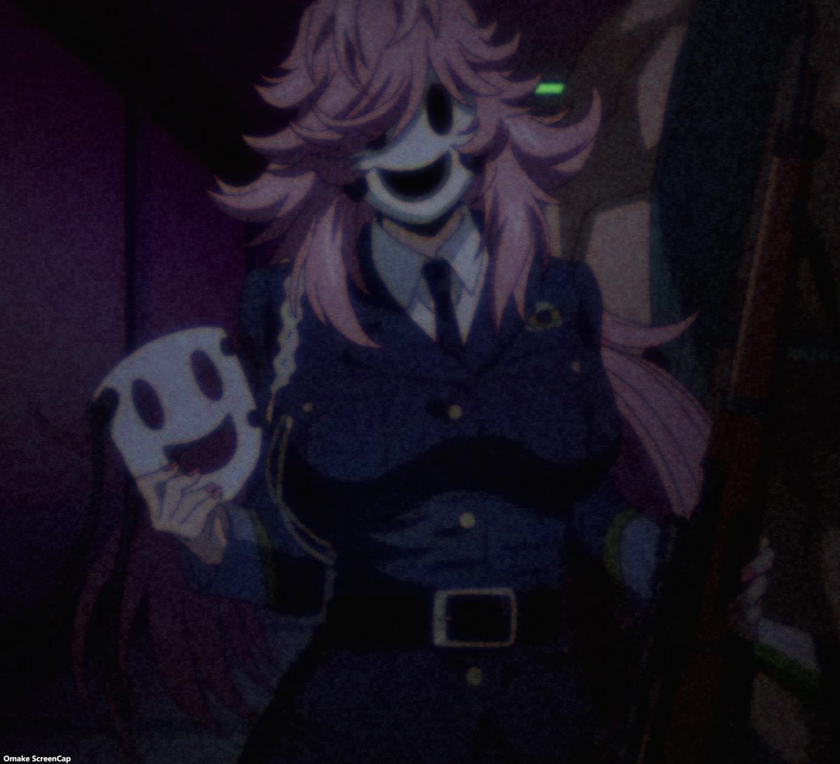 High Rise Invasion Episode 6 Policewoman Mask Has Another Mask