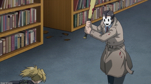 High Rise Invasion Episode 6 Salaryman Mask Swats Mayuko Away