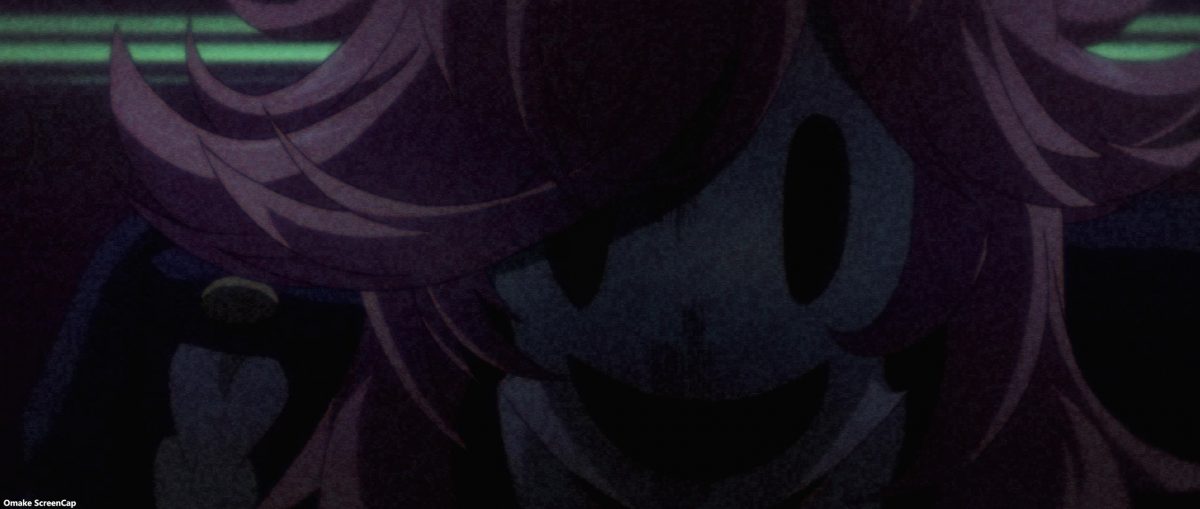 High Rise Invasion Episode 6 Static Closeup Of Policewoman Mask