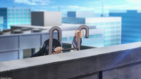 High Rise Invasion Episode 6 Yuri Lands On Roof