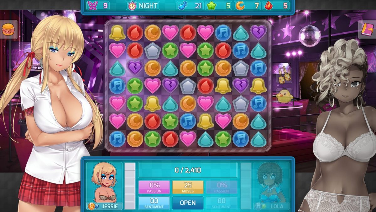 HuniePop2 Matchgame