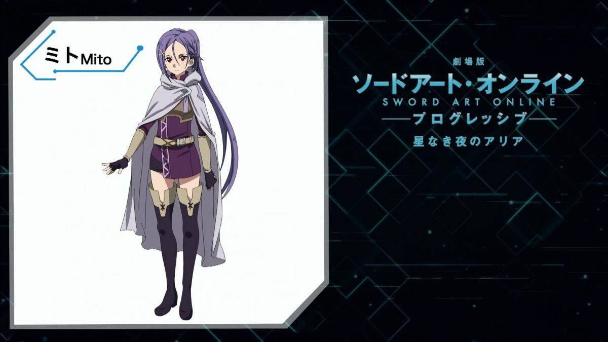 Sword Art Online Progressive Aria Of The Nigh Charater Mito