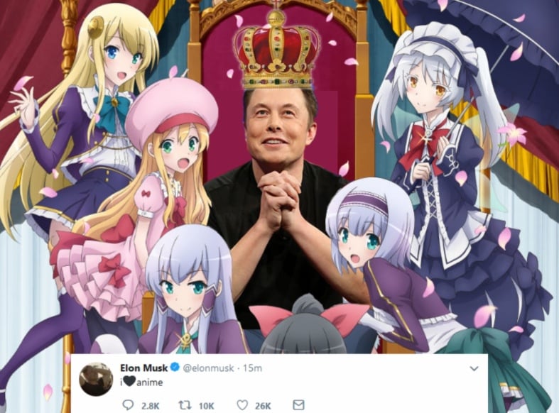 Elon Musk Is An Anime Fan 