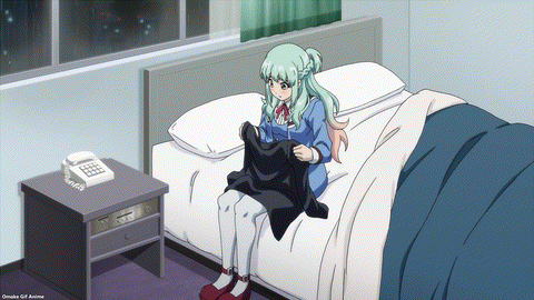 High Rise Invasion Episode 11 Kuon Smells Sniper Mask's Jacket