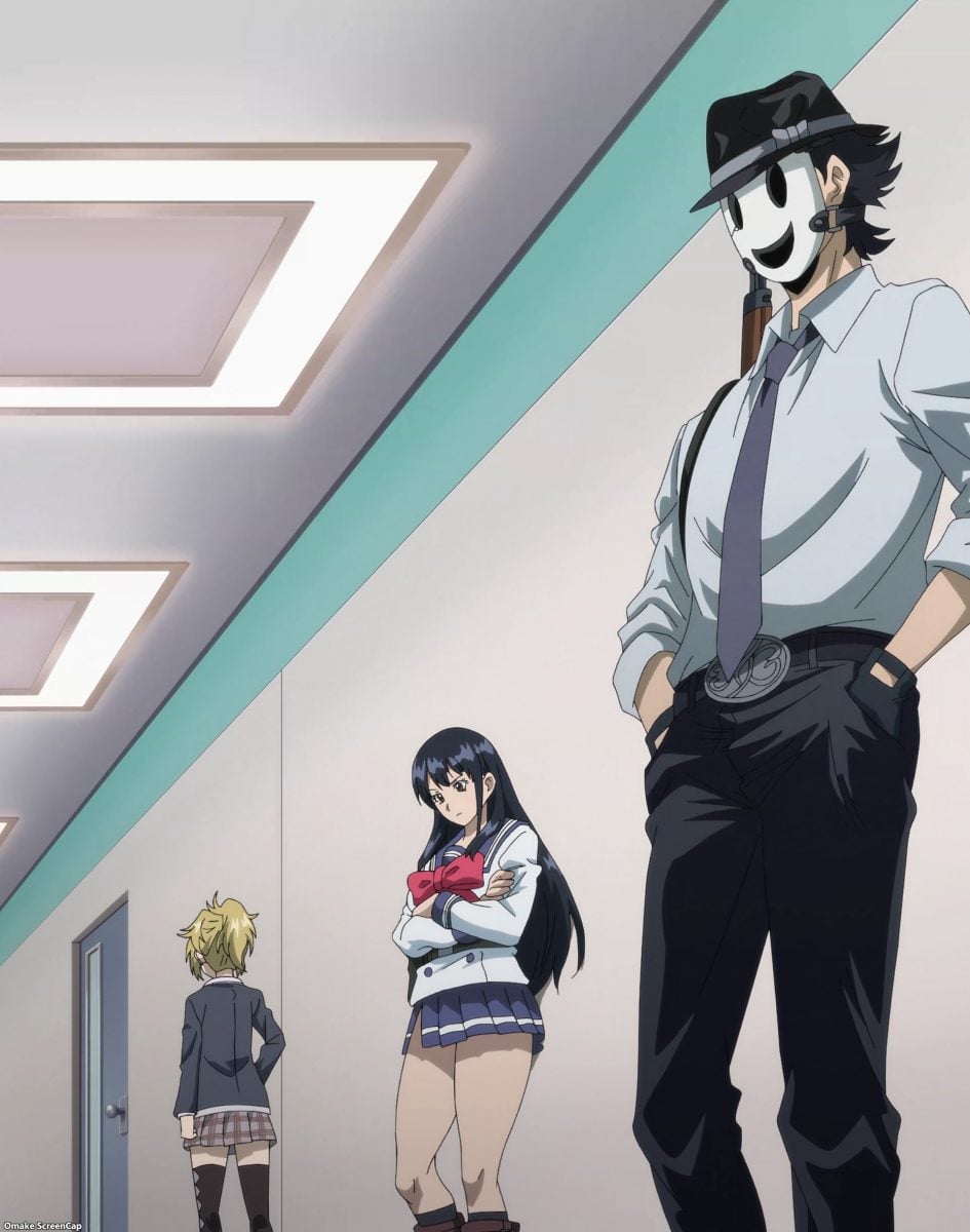 High Rise Invasion Episode 11 Sniper Mask Talks With Mayuko Yuri