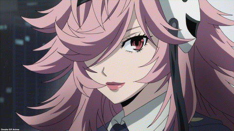 High Rise Invasion Episode 11 Yayoi Looks At Sealed Archangel