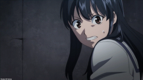 High Rise Invasion Episode 11 Yuri Dodges Knives