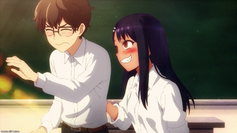 Ijiranaide, Nagatoro San Episode 3 Senpai Misses Nagatoro Shoulder Slap
