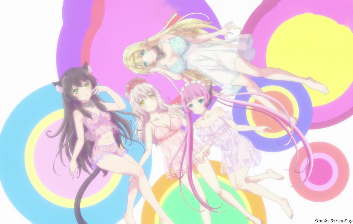 Isekai Maou S2 ED Girls In Nighties