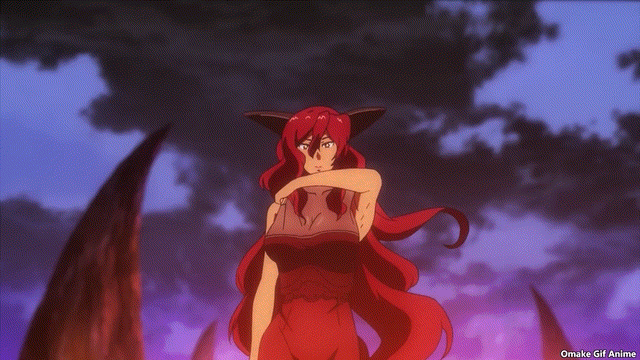 Isekai Shokudou Episode 1 Red Dragon Rips Off Dress