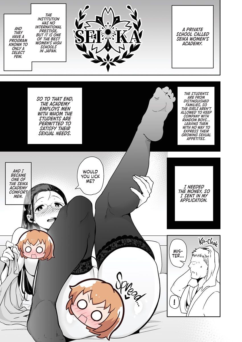 A Doujinshi Series About Rich Girls And Prostitution