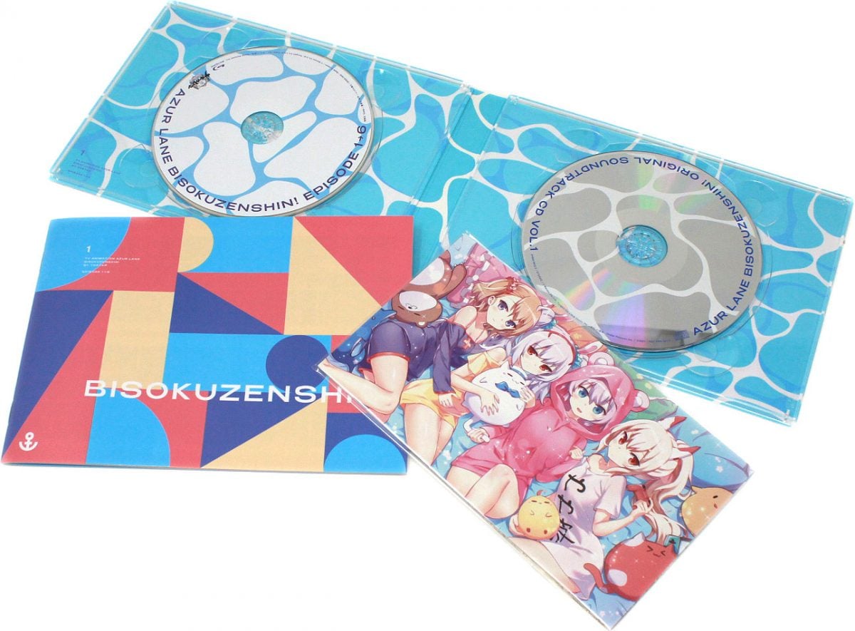 Comes With The First Six Episodes Of The Anime!