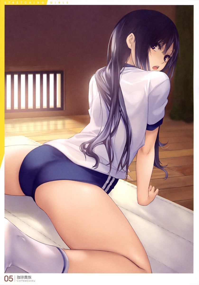 Dengeki Moeoh June 2021 Stretching Girls Dengeki Moeoh Art Book 0001