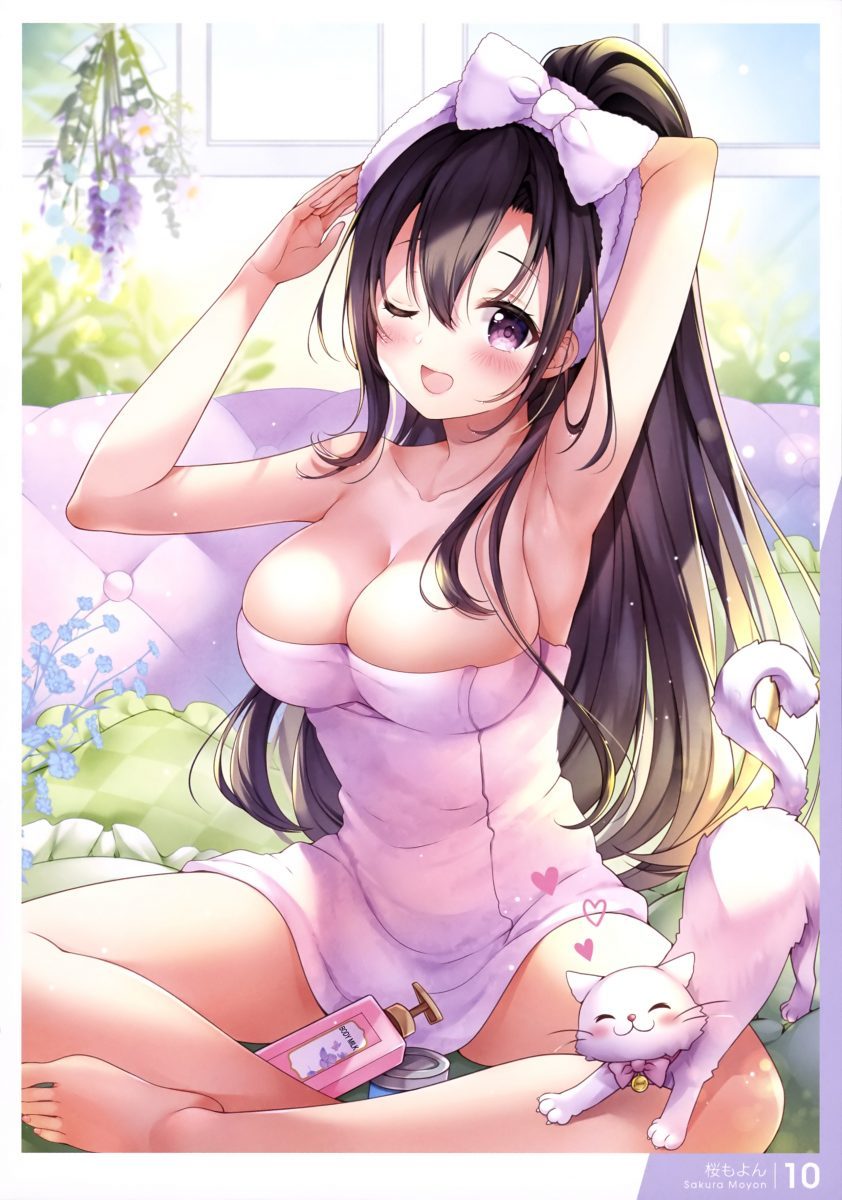 Dengeki Moeoh June 2021 Stretching Girls Dengeki Moeoh Art Book 0006