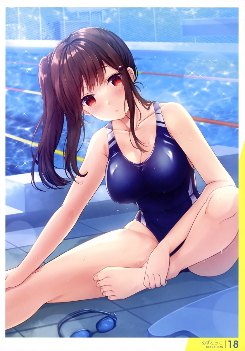 Dengeki Moeoh June 2021 Stretching Girls Dengeki Moeoh Art Book 0014