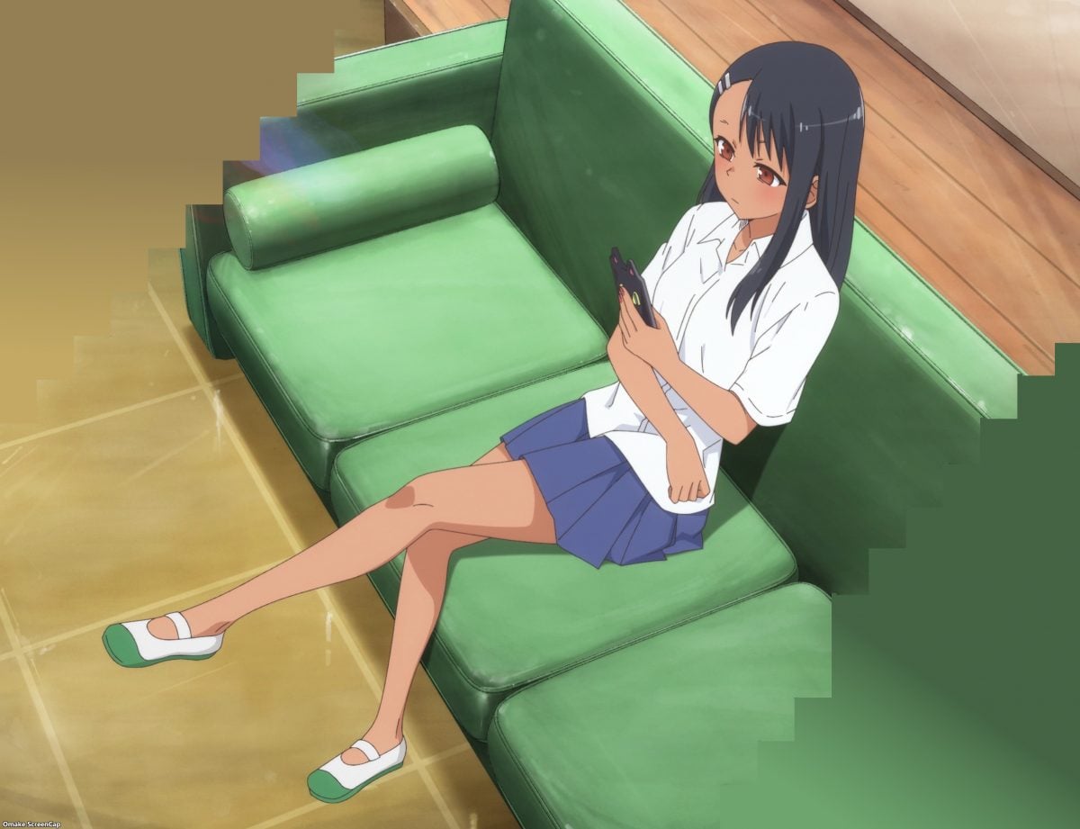Ijiranaide, Nagatoro San Episode 8 Nagatoro Sits On Couch