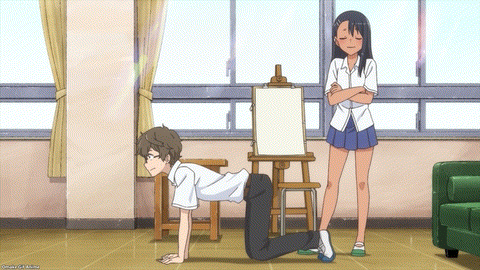 Ijiranaide, Nagatoro San Episode 8 Senpai On All Fours