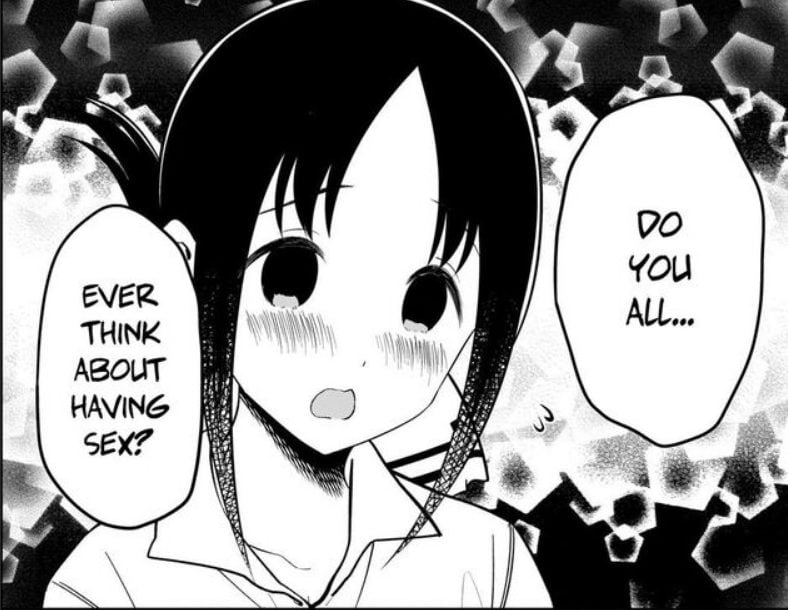 Kaguya Thinks About Sex