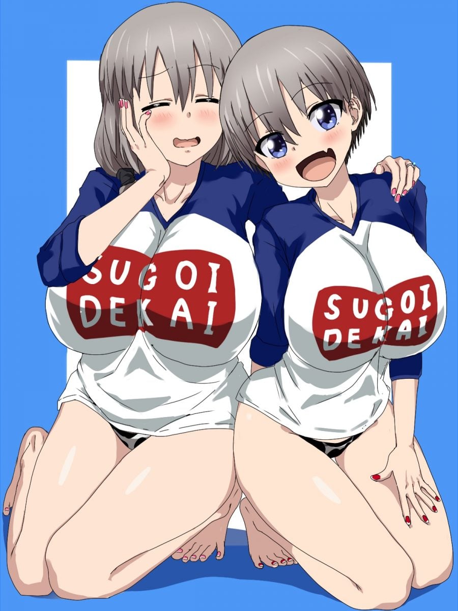 Tsuki Uzaki With Uzaki Chan 