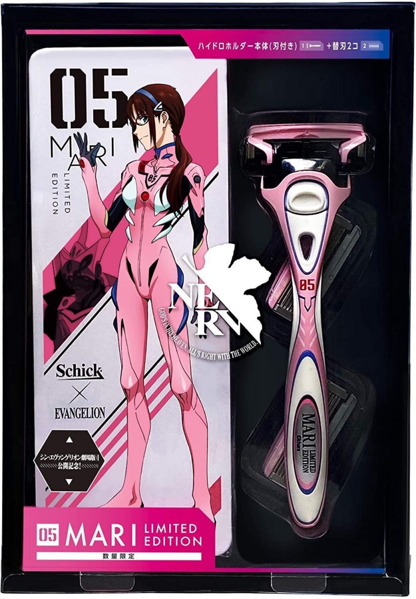 Mari Edition Evangelion Shick Hydro 5 Razor 